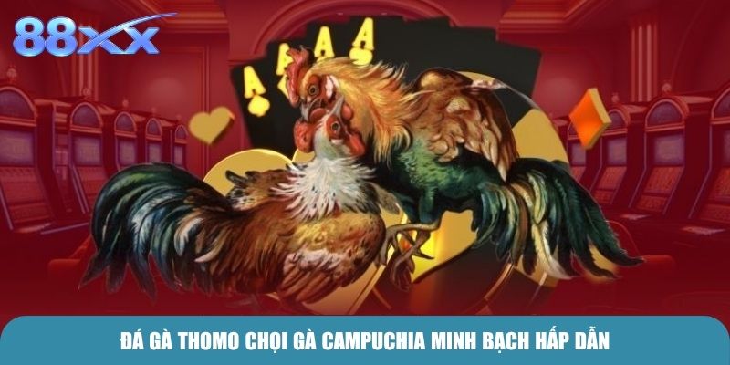 Đá Gà Thomo chọi gà Campuchia minh bạch hấp dẫn
